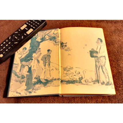 Old Book Five Little Peppers At School W/Dustjacket By Margaret Sidnney 1937