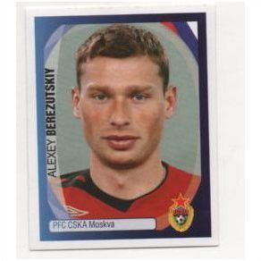 PANINI UEFA Champions League 2007/08 Football Sticker Alexey Berezutskiy #147