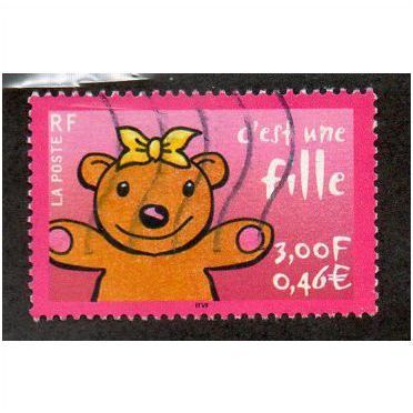 FRA 2001 3F 'GREETING STAMPS' FINE USED (EBID20256)