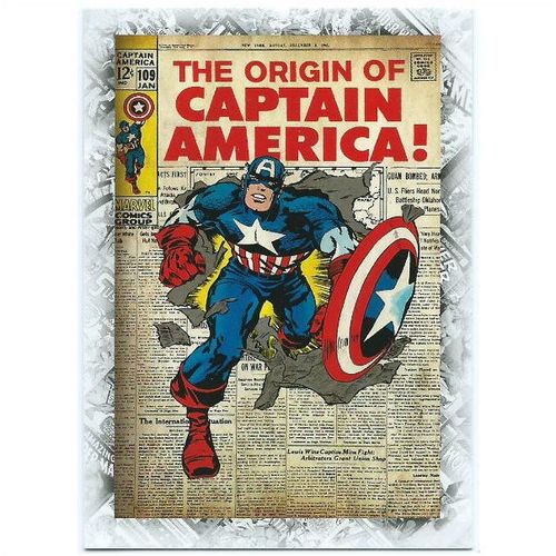 2012 Marvel Beginnings 2 Breakthrough Issues - #B-51 - Captain America #109