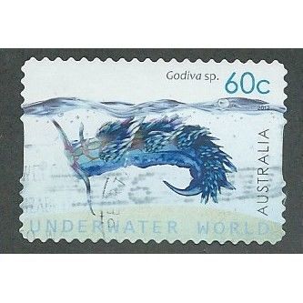AUS 2012 60c (S/A) 'UNDERWATER WORLD -GODIVA' FINE USED (EBID36-481)