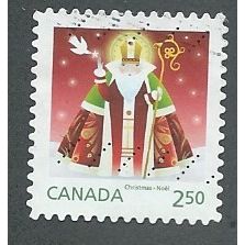 CAN 2014 $2.50 (S/A)'CHRISTMAS ' FINE USED (EBID44-261)