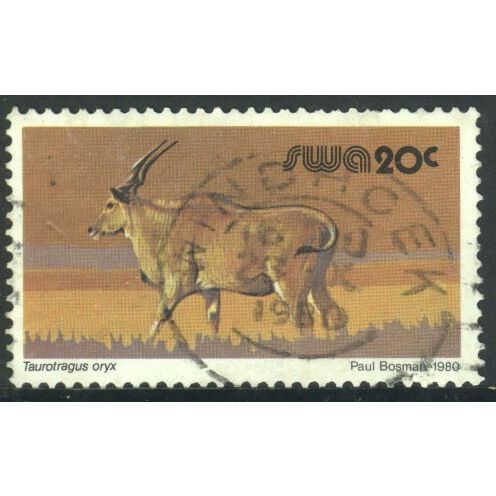 South West Africa 1980 - SG360 - 20c multi - Eland - used