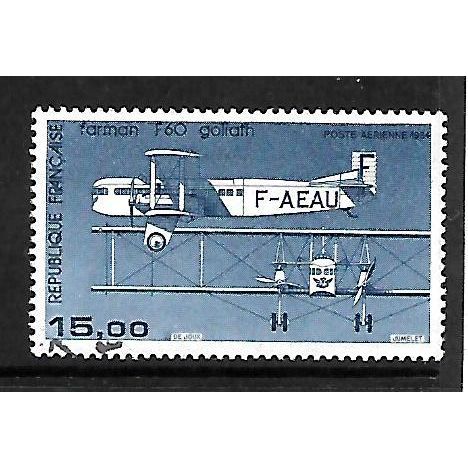 FRANCE 1984 AIR 50F BLUE FARMAN F60 GOLIATH SG 2614a FINE USED