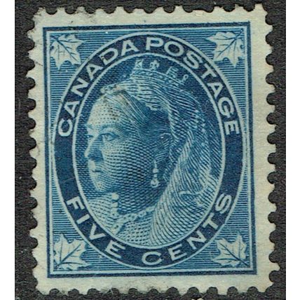 Canada 1897 5c Deep Blue SG146 GU
