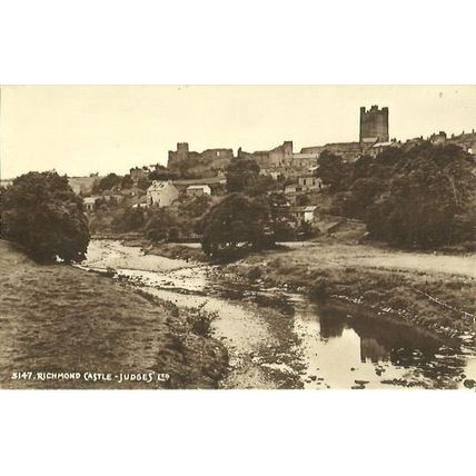 Yorkshire RICHMOND CASTLE Postcard (Judges 5147)