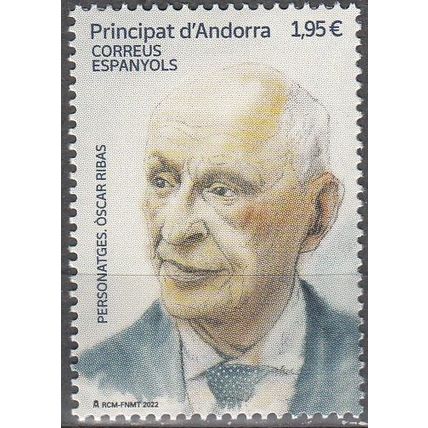 Andorra Español 2022 Oscar Ribas Neuf **