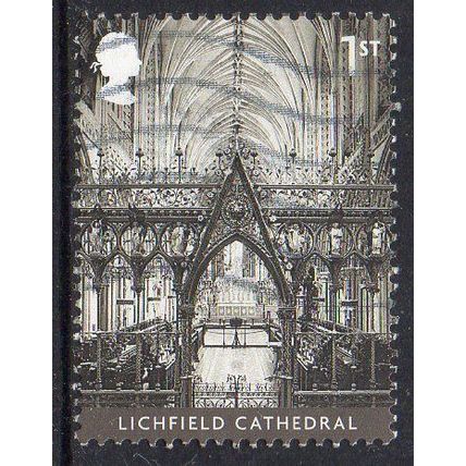 GB 2008 Cathedrals - Lichfield Cathedral 1st Used
