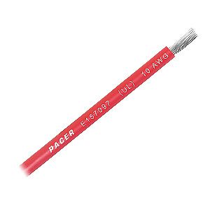 Pacer Red 10 AWG Battery Cable - Sold By The Foot