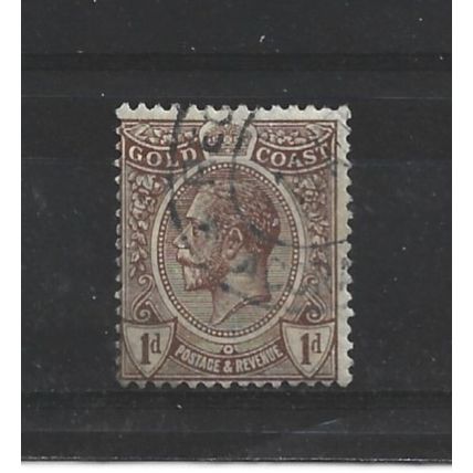 GoldCoast.SG87 1d Chocolate-Brown.Fine Used.Jun25x