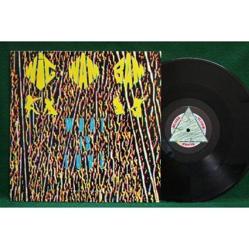 Wig Wam Bam - What Is Love - 12” 45 RPM Single - 12-656271-20 - EX+