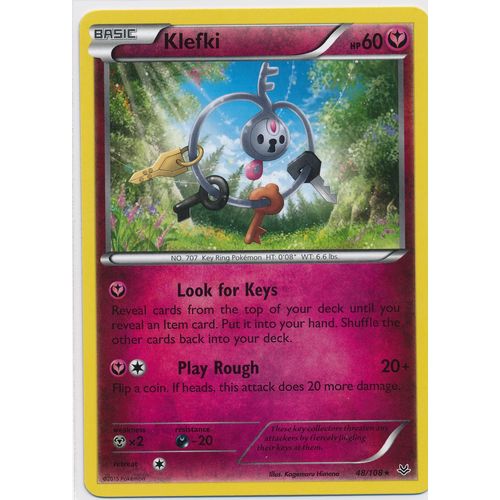 Pokemon Roaring Skies #48/108 Klefki