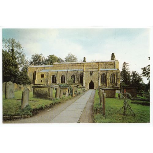 St Mary's Church Berkeley Gloucestershire Postcard 7792