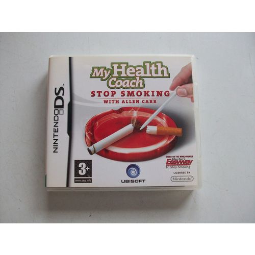 My Health Coach STOP SMOKING Allen Carr NINTENDO DS 3+ 2008 **VGC**