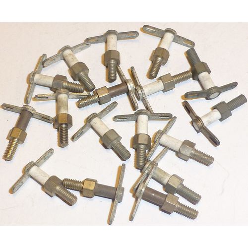 T Stand-Off Ceramic Insulator 18mm long Jackson Bros TS1-01/1 R5385S 6BA stud x1