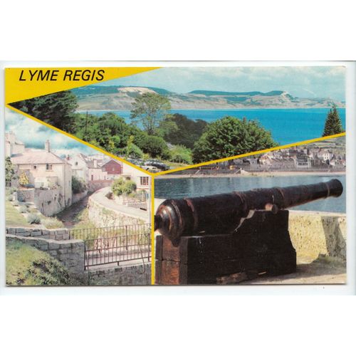 Lyme Regis Dorset Multiview Postcard 2105