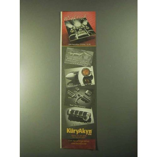 2000 KuryAkyn Motorcycle Products Ad - Wishlist