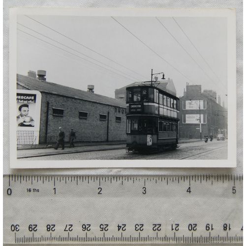 Photo Glasgow Tram no.70 in 1958