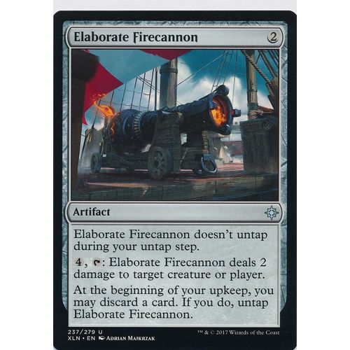 Magic the Gathering MTG Ixalan 237/279 Elaborate Firecannon