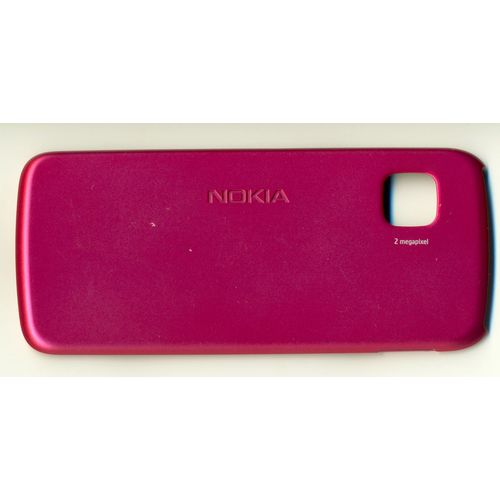 Nokia 5230 Plastic Back Cover (Metallic Red)
