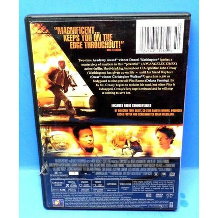 Man on Fire (DVD, 2004) (L18)
