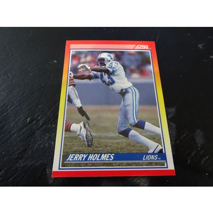 1990 Score Football Card # 242 Jerry Holmes Excellent-Mint (6) Detroit Lions