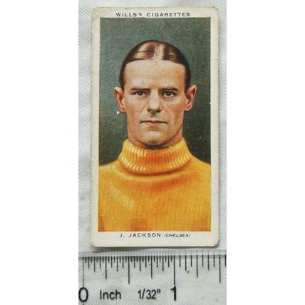 1935 Wills Association Footballers No. 23 J. Jackson, Chelsea