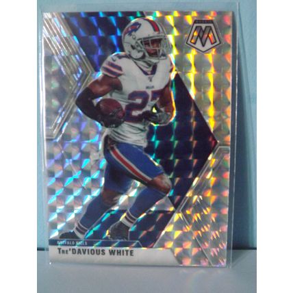 2020 Panini Mosaic TRE'DAVIOUS WHITE (Buffalo Bills) Silver Prizm card #31