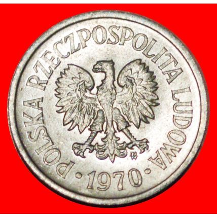 ⰆSOCIALIST STARS 1961-1985:POLAND★10 GROSZES 1970★DIE 1 UNC★LOW START★NO RESERVE