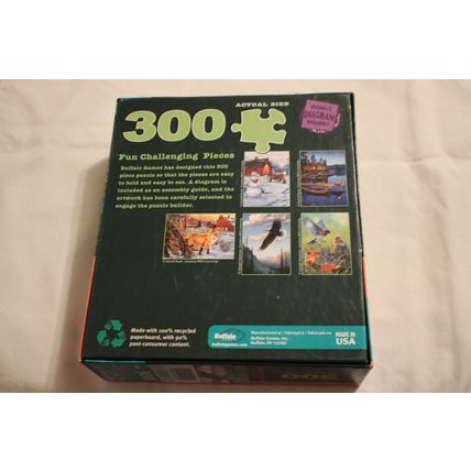 CARDINALS AND BIRCH 300 PIECE PUZZLE SEALED BIRDS