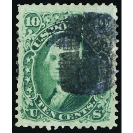 96, Used 10¢ XF A Gem Very Nice Centering Cat $240.00 - Stuart Katz
