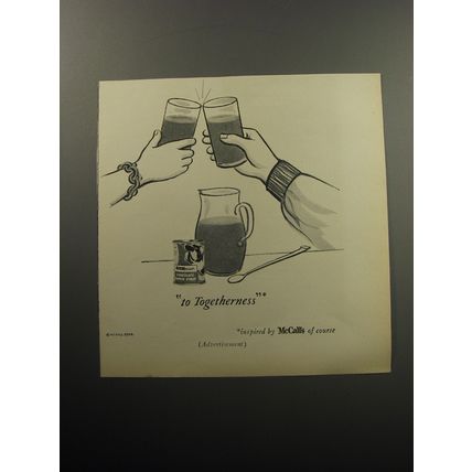 1957 McCall's Magazine Advertisement - Richardson Chocolate Flavor Syrup