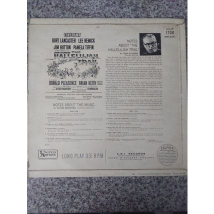 Elmer Bernstein – The Hallelujah Trail (SULP1106) 1965 (LP)