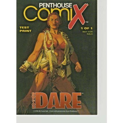 1996 R-CARDS INTL PENTHOUSE COMIX DOCTOR DARE PROMO