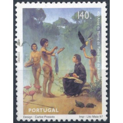 Death Anniversaries: 140e - Portugal 1997 - F H - MiNr 2190