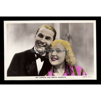 b6801 - Film Actress - Marta Eggerth/Kiepura - Film Partners. PC 149 - postcard
