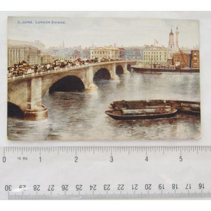 1960 postcard London Bridge