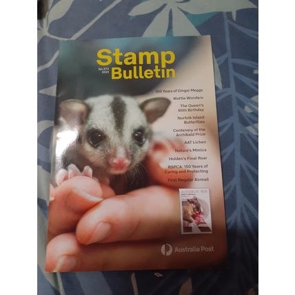 australian stamp bulletin No 373 sept oct 2021