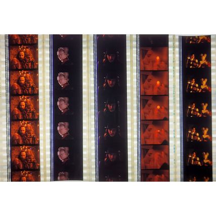 DRACULA. Pk MULTI AKF - A022v . - 5 STRIPS OF 5 - 35MM FILM CELLS