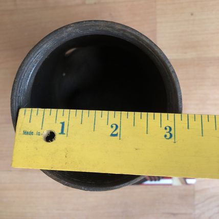 Vintage AIRCO Oxygen Acetylene Welding Cylinder Tank Cap 3 1/8” X 6 1/2” Orange