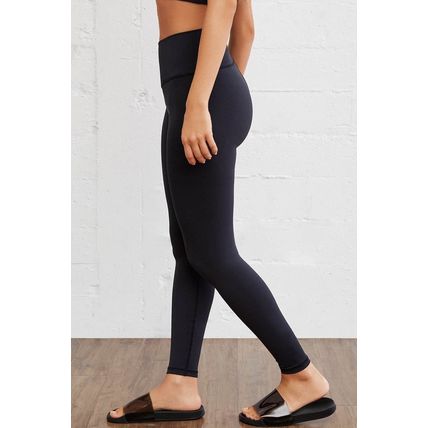 Black Arched Waist Seamless Active Leggings
