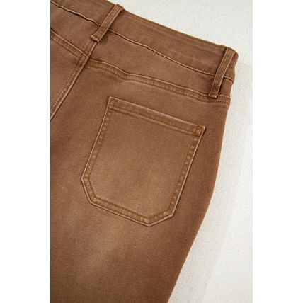 Breen Cropped High Rise Wide Leg Jeans