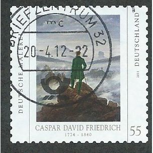 GER 2011 €0.55 (S/A) 'GERMAN PAINTING' FINE USED (EBID48-621)