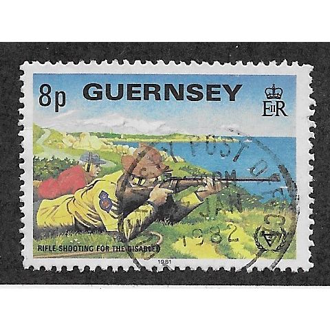 GUE 1981 8P 'YEAR OF THE DISABLED' FINE USED (EBID52-862)