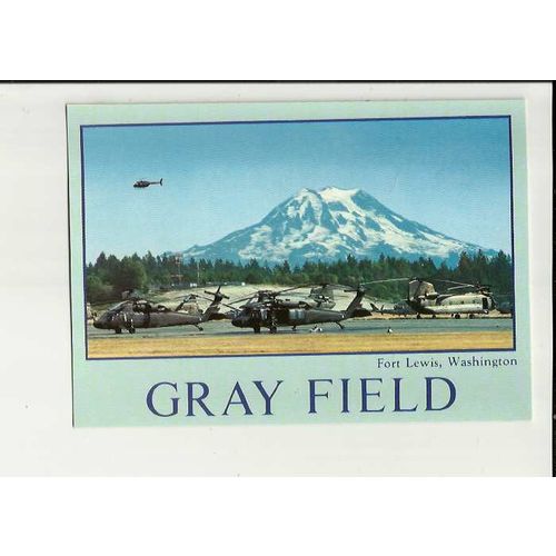 Aviation GRAY ARMY AIRFIELD Postcard by Smith-Western (CT-1669)