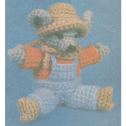 Crochet Toy Pattern Country Mouse