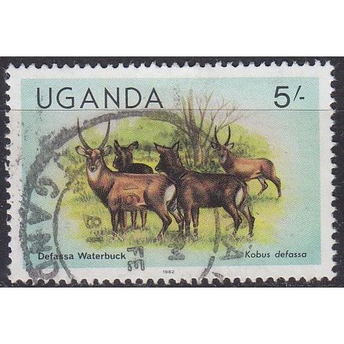 UGANDA [1979] MiNr 0268 II ( O/used ) Tiere