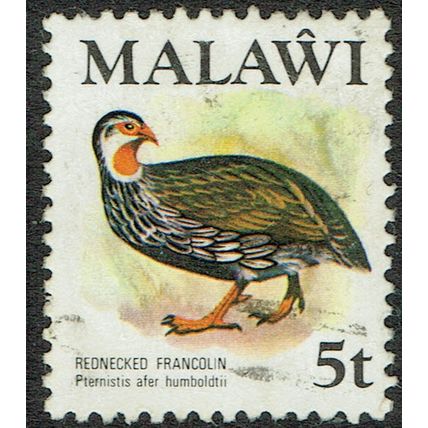 Malawi 1975 Birds (2nd Series) 5t Multicoloured SG476 GU