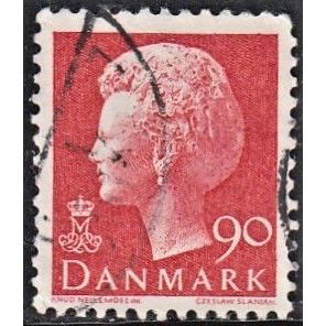 DENMARK, 1974 90c Queen Margrethe, SG576 (Scott #539), used