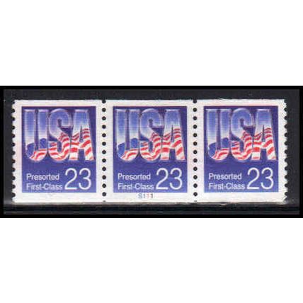 Used 2608 23c U.S.A. Very Fine PNC S111/3 PA3227